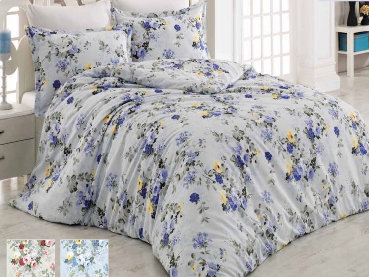 Set de pat cu pilota 140/240 (bumbac satinat)